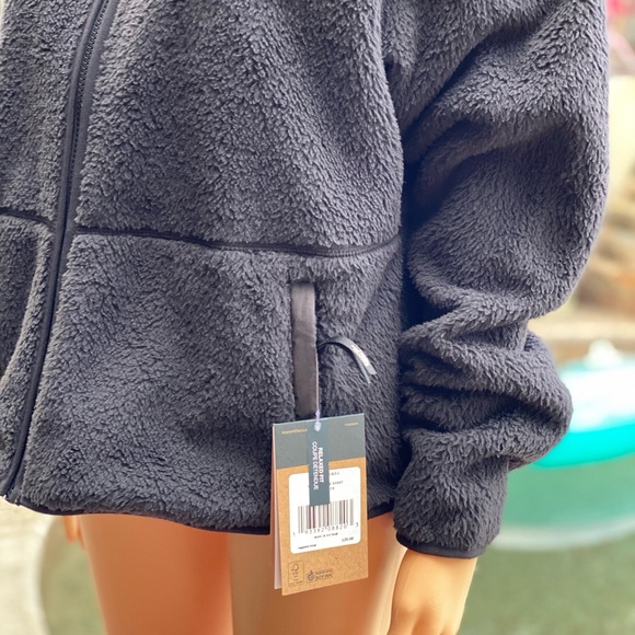 NORTH FACE CAMPSHIRE SHORT CROP JACKET BLACK - Picture 5 of 12